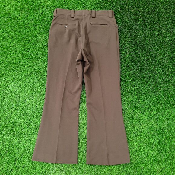 Vintage 80s LEVIS Sportswear Knits Pants 32x27 MOD Polyester - Picture 2 of 16